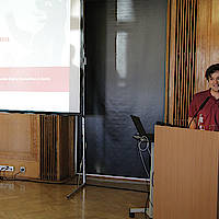 Danksagung Nachwuchspreis (Florian Barth, Freie Universität Berlin)