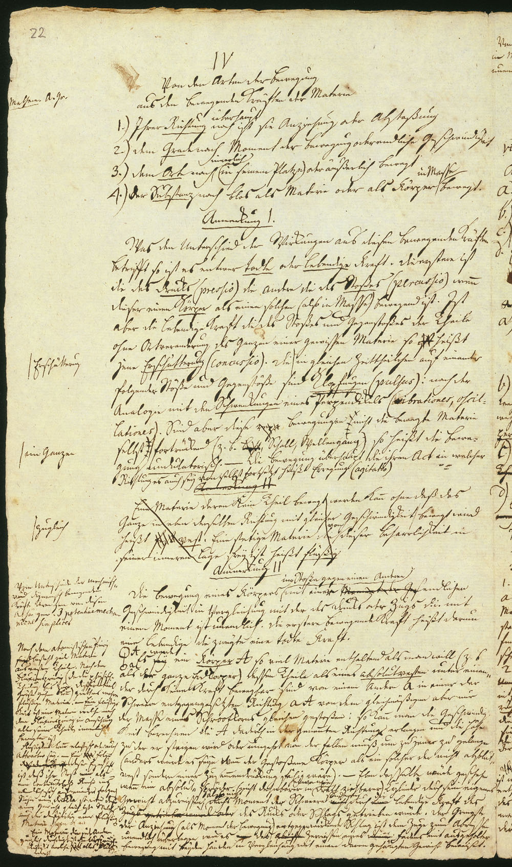 Convolut II, Seite 22