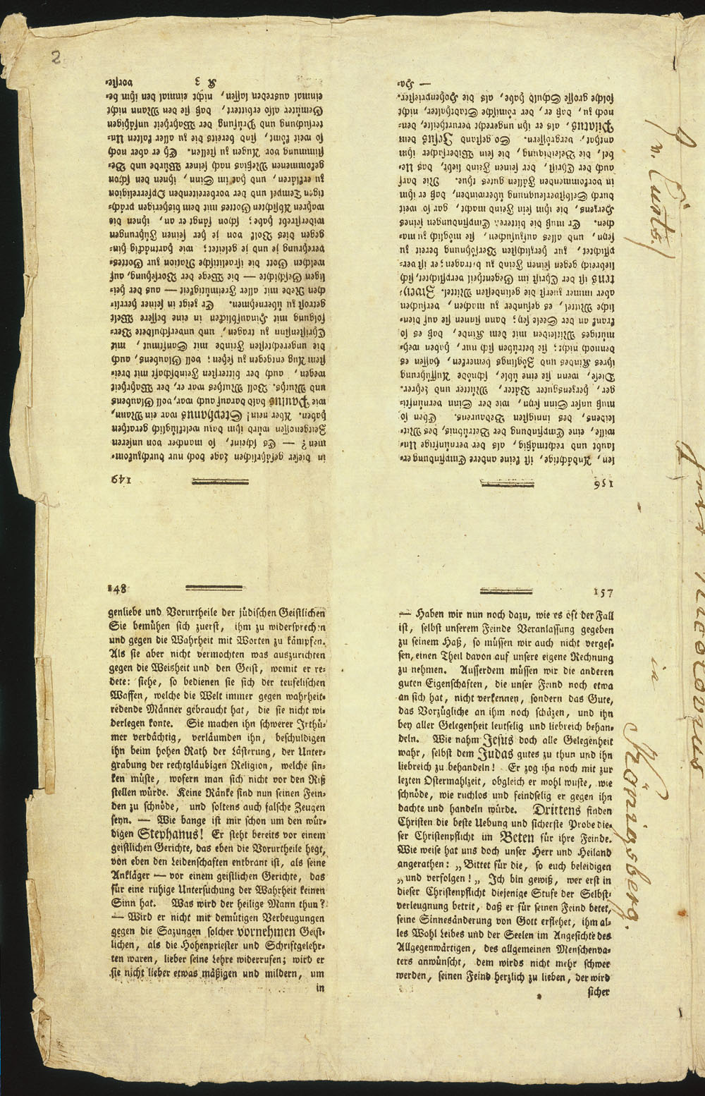 Convolut III, Seite 2