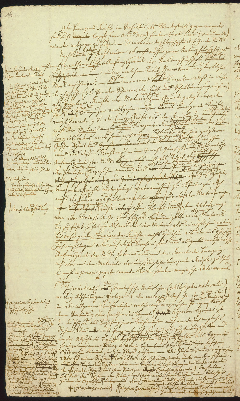 Convolut III, Seite 16