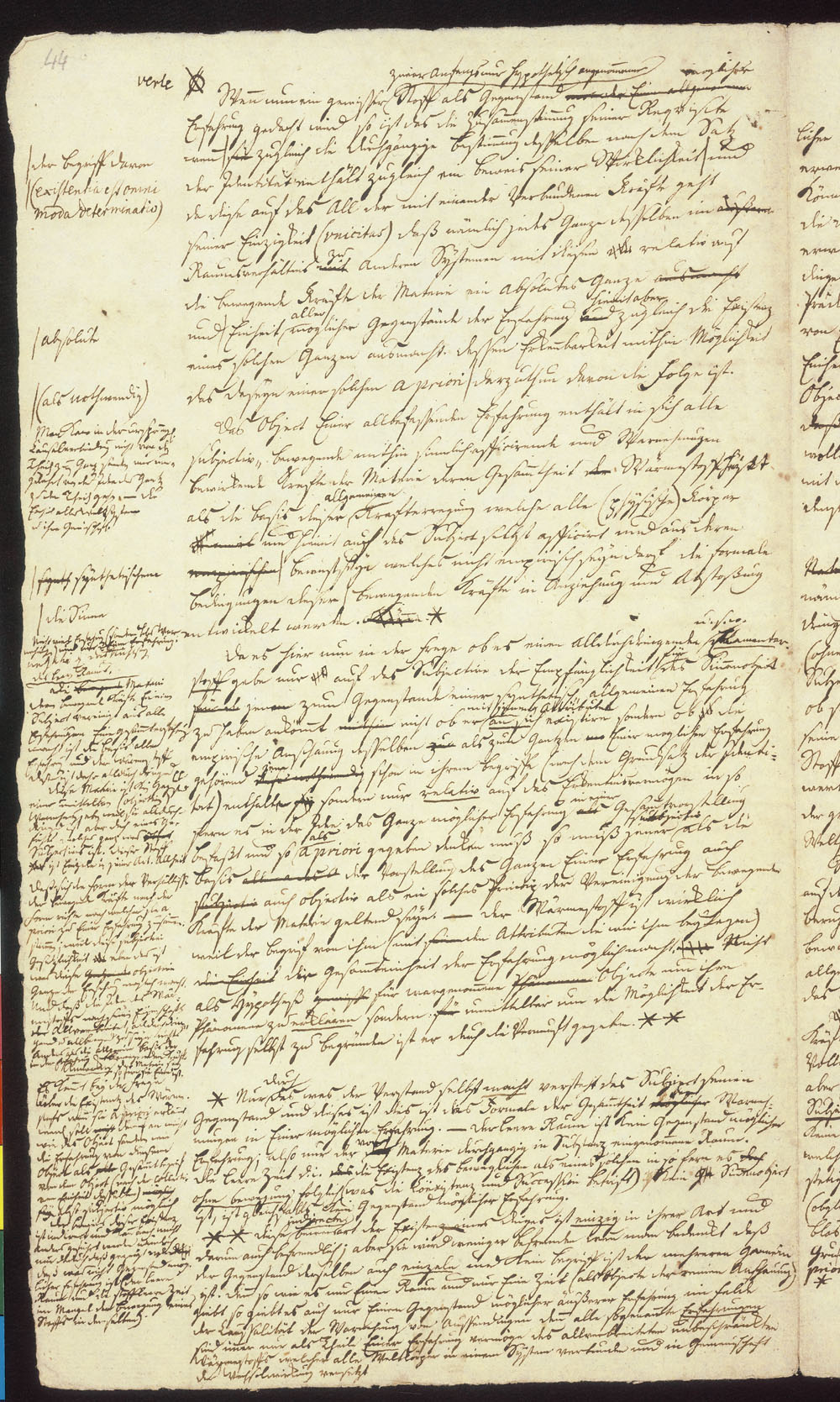 Convolut V, Seite 44