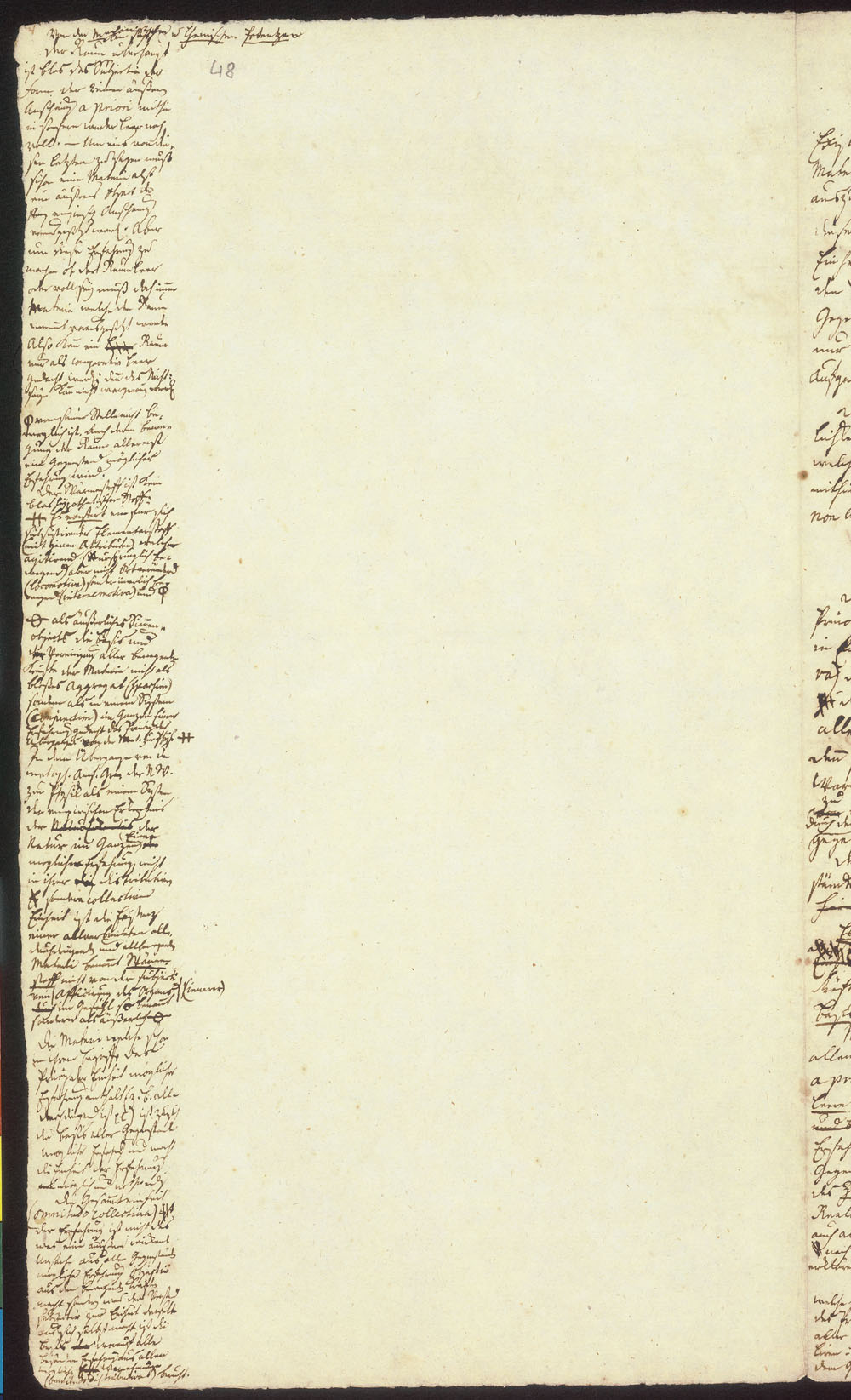 Convolut V, Seite 48