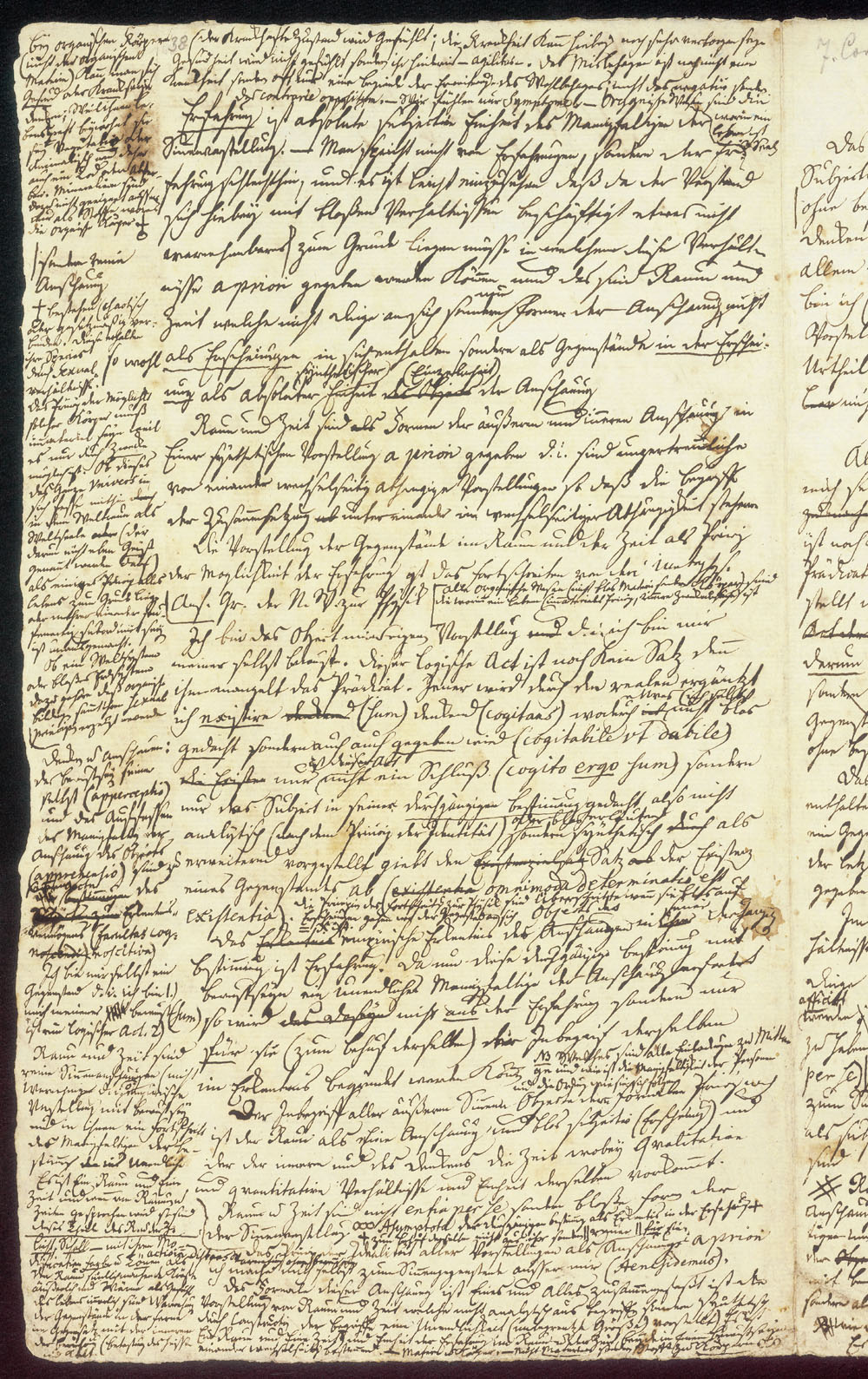 Convolut VII, Seite 38