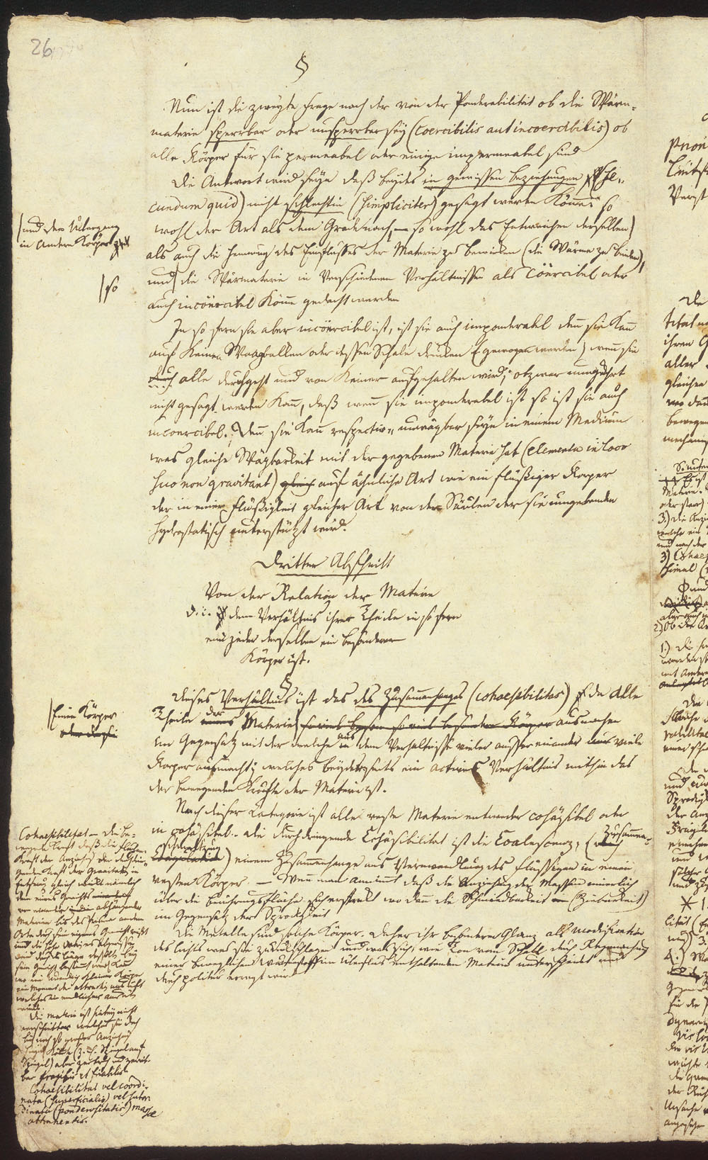 Convolut VIII, Seite 26