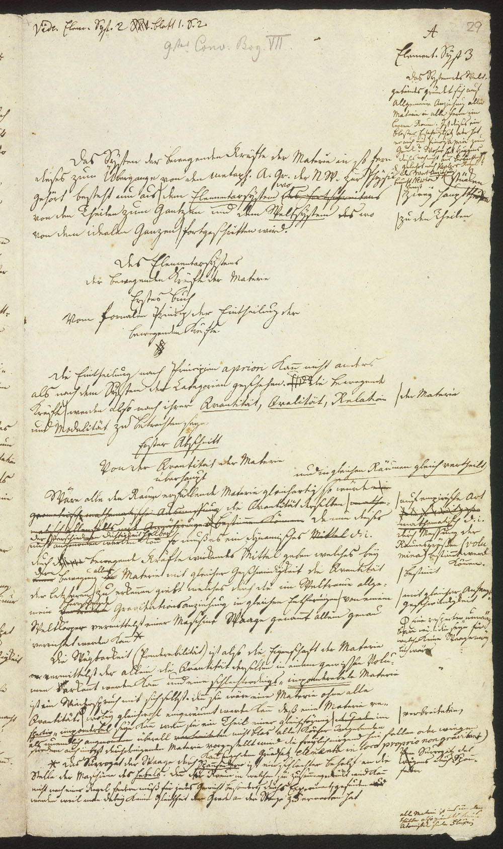 Convolut IX, Seite 29