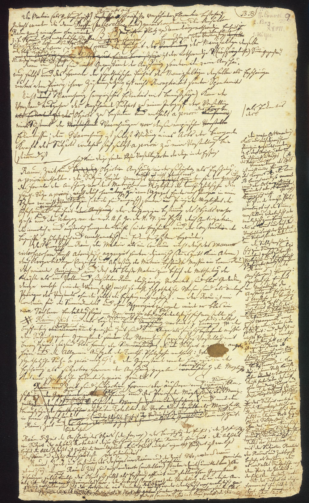 Convolut XI, Seite 9