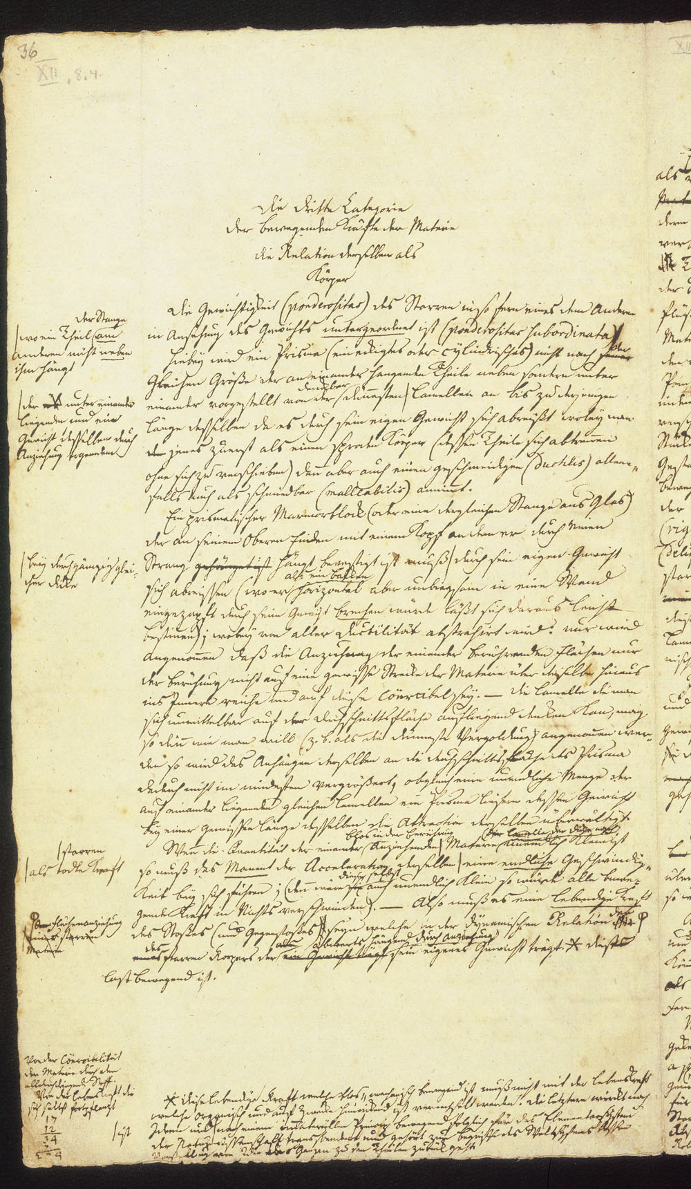 Convolut XII, Seite 36