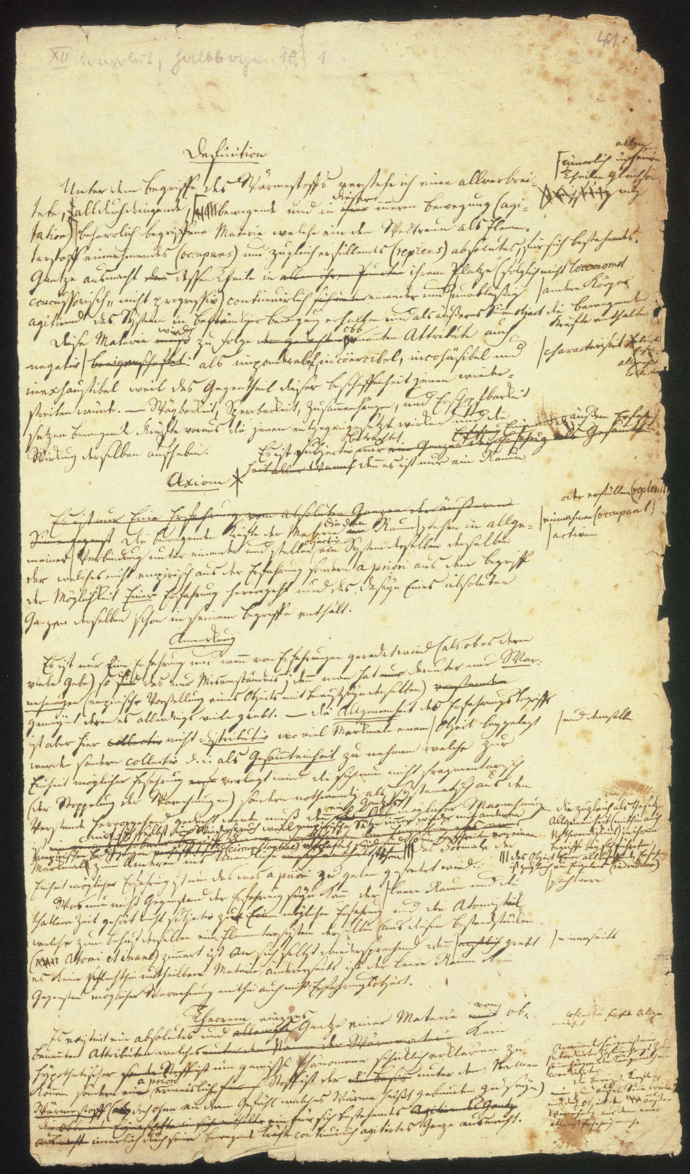 Convolut XII, Seite 41